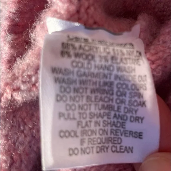 Pink Knit Sweater - Picture 4 of 4